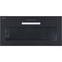 Okap wkład Kernau KBH I 1161.1 B Glass 314m3/h Oświetlenie LED Czarne szkło