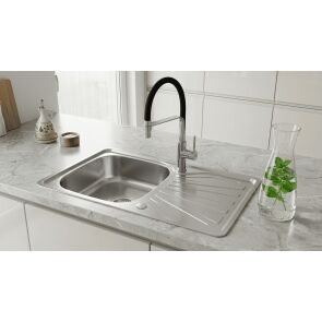 zlewozmywak stalowy kernau kssh 4578 1b1d len 4