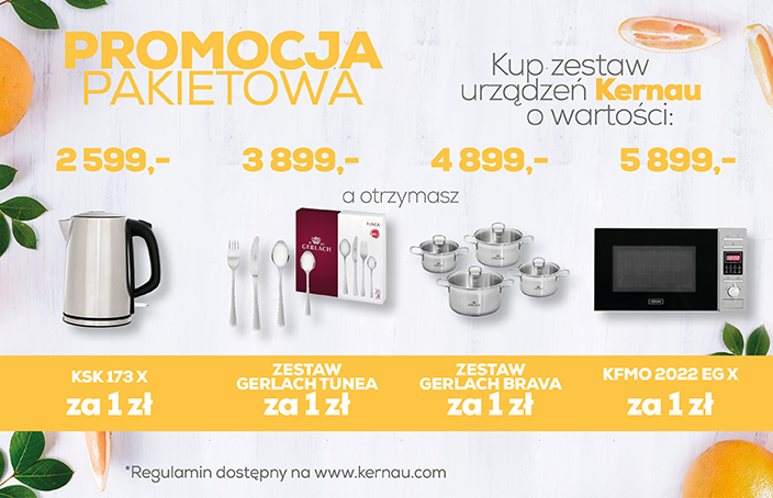 [OFERTA ARCHIWALNA] Promocja Pakietowa - Max Kuchnie